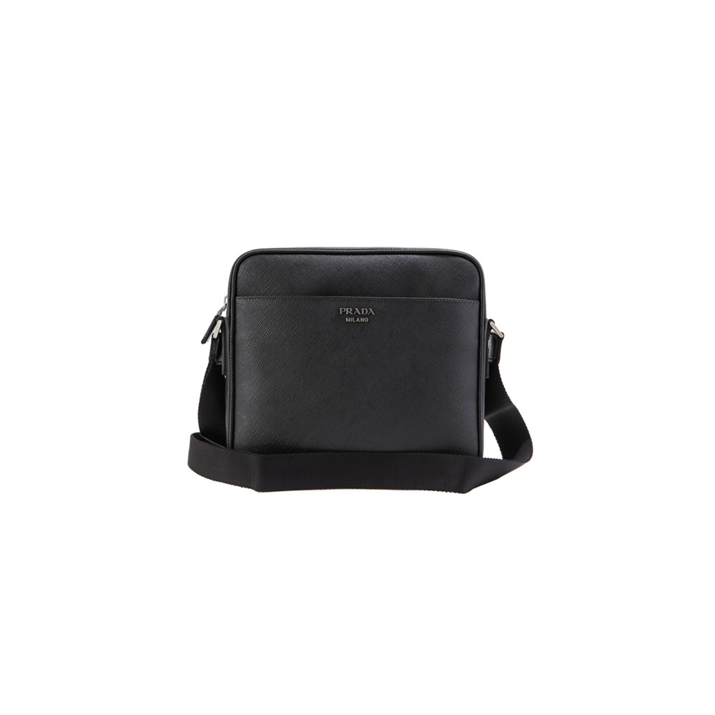 PRADA SAFFIANO CUIR LEATHER CROSS BODY BAG 2VH014 (25.5*23*6cm)